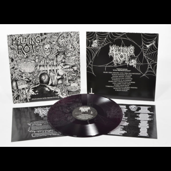 MELTING ROT Infatuation With Premeditation LP BLACK , PRE-ORDER [VINYL 12"]